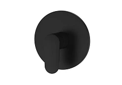 Смеситель Aquatek Ника AQ1866MB для душа скрытый монтаж черный матовый