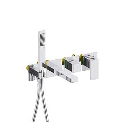 Смеситель Aquatek Либра AQ1644CR для ванны и душа скрытый монтаж хром