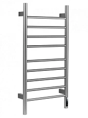 Электрический полотенцесушитель Wonzon & Woghand Bonn WW-AL409-BR 41,8*90,4 брашированный никель