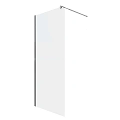 Душевая перегородка Niagara Eco NG-531-90 90х190 стекло прозрачное 6 мм, цвет профиля хром без поддона