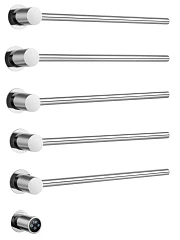 Электрический полотенцесушитель встраиваемый Wonzon & Woghand Hamburg WW-AL315-CR 53*72 хром