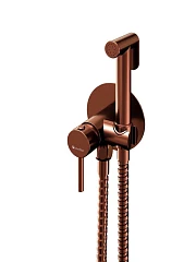 Гигиенический душ со смесителем Knotlor Роса/Dew FHS01C1RB скрытый монтаж бронза