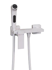 Гигиенический душ со смесителем Knotlor Туман/Mist FHS02S0WY белый матовый