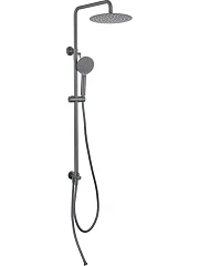 Душевая стойка Aquatek Вега AQ2046BGM оружейная сталь