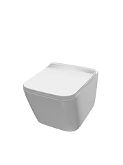 Подвесной унитаз Knotlor Гравитация/Gravity WC510WG 35*51 безободковый с крышкой-сиденьем микролифт