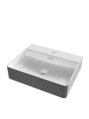 Накладная раковина Knotlor Пик/Peak CBR1500WG 50*42 белый глянец