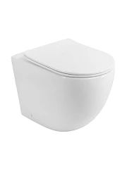 Подвесной унитаз BelBagno Сфера-Тор/Sfera-Tor 36,5*57 безободковый Торнадо с крышкой-сиденьем микролифт