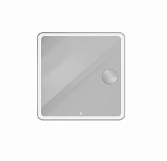 Зеркало BelBagno Марино/Marino 80*80 с Led-подсветкой и увеличительным зеркалом