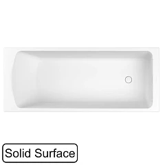 Ванна из искусственного камня Whitecross Коин/Coin 170x70 белая матовая