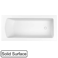 Ванна из искусственного камня Whitecross Коин/Coin 175x80 белая матовая
