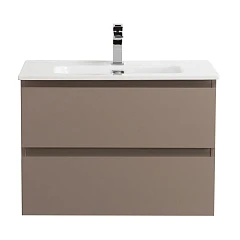 Тумба с раковиной BelBagno Крафт/Kraft 39 70 подвесная бежевая матовая (раковина BB700/390ETL)