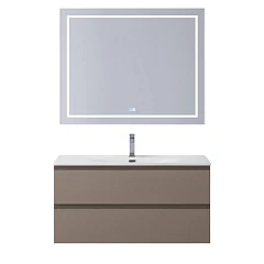 Комплект мебели BelBagno Крафт/Kraft 100 бежевый матовый (раковина BB-8099-100)