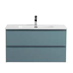 Тумба с раковиной BelBagno Крафт/Kraft 80 голубая матовая (раковина BB800ETL)