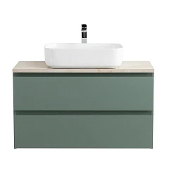Тумба с раковиной BelBagno Крафт/Kraft 90 еловая матовая (столешница KEP-90-MCO)