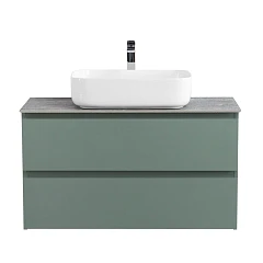 Тумба с раковиной BelBagno Крафт/Kraft 90 еловая матовая (столешница KEP-90-GRN)
