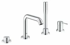 Смеситель на борт ванны Grohe Essence+ 19578001 на 4 отверстия хром