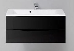 Тумба с раковиной BelBagno Marino 100 Nero Lucido