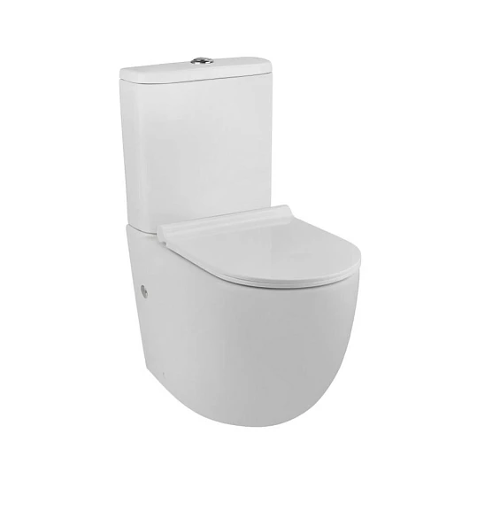 Унитаз-компакт Teka Manacor 36*61,5 безободковый с крышкой-сиденьем микролифт Slim