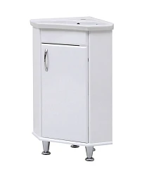 Тумба с раковиной Cerutti Spa Венеция 40 белый глянец R угловая