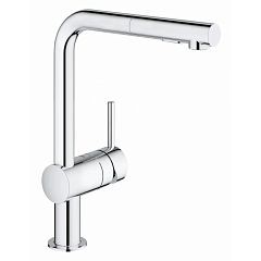 Смеситель Grohe Minta 30274000 для кухни выдвижной излив хром