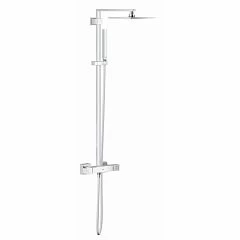 Душевая стойка Grohe Euphoria Cube 230 26087000 с термостатом хром