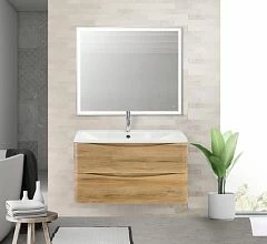 Тумба с раковиной BelBagno Acqua 100 Rovere Rustico