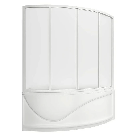 Шторка на ванну Bas Николь 170 пластик вотер