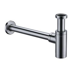 Сифон для раковины WasserKraft A093 хром Сифон для раковины WasserKraft A093 хром