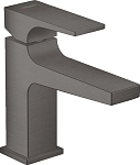 Смеситель Hansgrohe Metropol 32500340 для раковины с донным клапаном шлифованный черный хром Смеситель Hansgrohe Metropol 32500340 для раковины с донным клапаном шлифованный черный хром