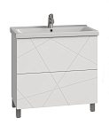 Тумба под раковину Vigo Geometry 70 белая глянцевая Тумба под раковину Vigo Geometry 70 белая глянцевая