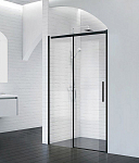 Душевая дверь в нишу BelBagno ACQUA-BF-1-130-C-NERO 130*195 L/R профиль хром без поддона Душевая дверь в нишу BelBagno ACQUA-BF-1-130-C-NERO 130*195 L/R профиль хром без поддона