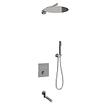 Душевой комплект RGW Shower Panels SP-370 с термостатом и изливом скрытый монтаж Душевой комплект RGW Shower Panels SP-370 с термостатом и изливом скрытый монтаж