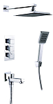 Душевой комплект Timo Tetra-Thermo SX-0199/00SM chrome с термостатом Душевой комплект Timo Tetra-Thermo SX-0199/00SM chrome с термостатом