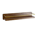 Полка Bronze DE Luxe Forest 10711G матовое золото Полка Bronze DE Luxe Forest 10711G матовое золото