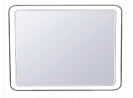 Зеркало Style Line Атлантика 90*70 c Led-подсветкой инфракрасный выключатель, часы
