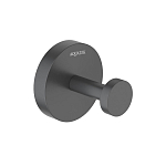 Крючок Aquatek Бетта AQ4601MB, матовый черный Крючок Aquatek Бетта AQ4601MB, матовый черный