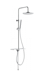 Душевая стойка Aquanet Pragmatic R AF430-70-R-C с полочкой