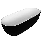 Акриловая ванна Grossman Classic GR-2502M Black 160х80 черная матовая Акриловая ванна Grossman Classic GR-2502M Black 160х80 черная матовая