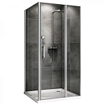 Душевой уголок ABBER Sonnenstrand AG04100S-S80 100*80*195 L/R без поддона Душевой уголок ABBER Sonnenstrand AG04100S-S80 100*80*195 L/R без поддона