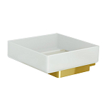 Мыльница WasserKRAFT Sauer K-7929 глянцевое золото Мыльница WasserKRAFT Sauer K-7929 глянцевое золото