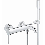 Смеситель Grohe Essence+ 33628001 для ванны и душа хром Смеситель Grohe Essence+ 33628001 для ванны и душа хром