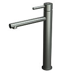 Смеситель NT Bagno NT2201H для раковины серый матовый Смеситель NT Bagno NT2201H для раковины серый матовый