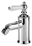 Смеситель Bravat Art F375109C для биде белый/хром Смеситель Bravat Art F375109C для биде белый/хром