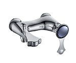 Смеситель Bronze DE Luxe Yasmina T800/B03 для ванны и душа хром Смеситель Bronze DE Luxe Yasmina T800/B03 для ванны и душа хром