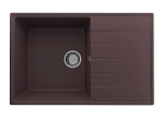 Кухонная мойка Ulgran Quartz Prima 780 78*50 (06, трюфель) Кухонная мойка Ulgran Quartz Prima 780 78*50 (06, трюфель)