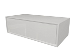 Подвесная тумба MarkaOne Milacco 100П 1в.я. Pure White (низ) Подвесная тумба MarkaOne Milacco 100П 1в.я. Pure White (низ)
