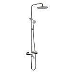 Душевая стойка Fmark FS8246 с изливом хром Душевая стойка Fmark FS8246 с изливом хром