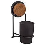 Стакан Fixsen Magic Wood FX-46006 черный матовый/дерево Стакан Fixsen Magic Wood FX-46006 черный матовый/дерево