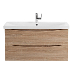 Тумба с раковиной BelBagno Marino-Cer 100 Rovere Bianco Тумба с раковиной BelBagno Marino-Cer 100 Rovere Bianco