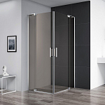 Душевой уголок Cezares SLIDER-AH-2-70/80-100/110-BR-Cr 100/110*70/80*195 стекло бронзированное без поддона Душевой уголок Cezares SLIDER-AH-2-70/80-100/110-BR-Cr 100/110*70/80*195 стекло бронзированное без поддона